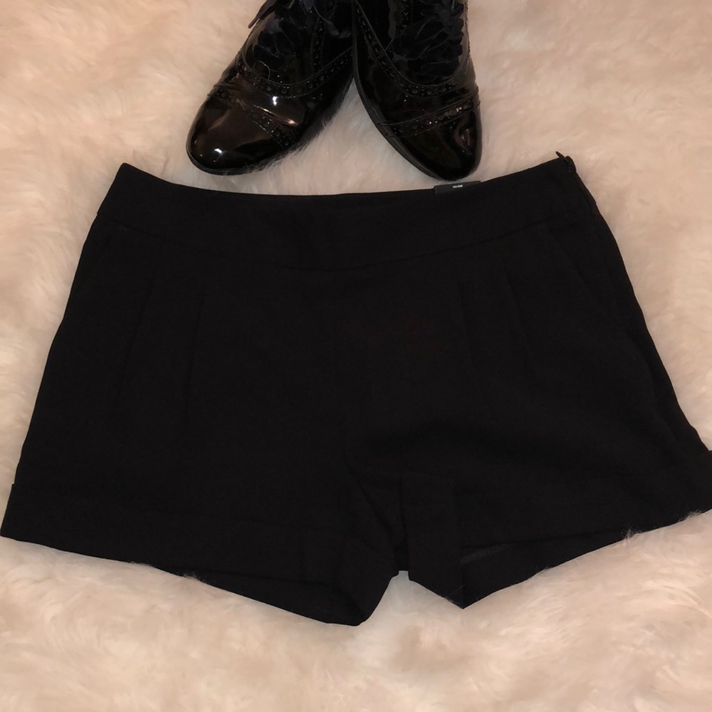 Express black dress shorts